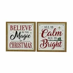 Promo ✨ Assorted 6.7" 🔥 Christmas Tabletop Sign by Ashland® 😉