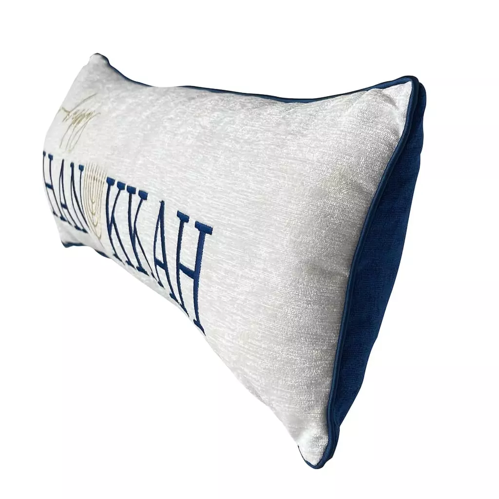 Discount ⌛ Happy Hanukkah Pillow by Ashland® ⭐ 4 Discount ⌛ Happy Hanukkah Pillow by Ashland® ⭐ - Image 2