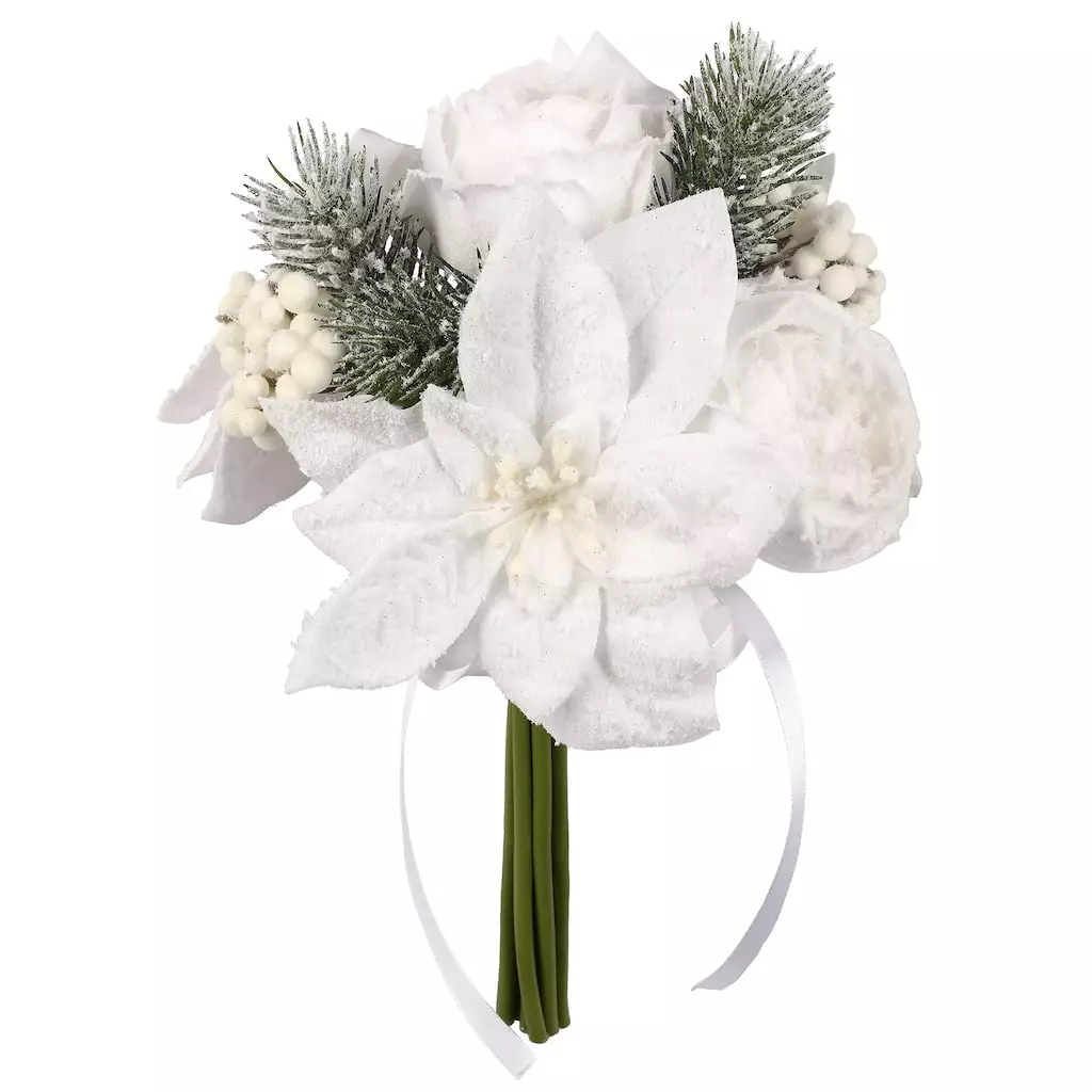 Hot Sale 🎉 White Poinsettia & Hydrangea Bundle by Ashland® 🎉 3 Hot Sale 🎉 White Poinsettia & Hydrangea Bundle by Ashland® 🎉