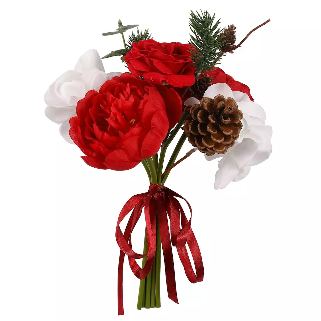 Budget ๐ฅ Red & White Rose & Hydrangea Bundle by Ashland® ๐งจ 3 Budget ๐ฅ Red & White Rose & Hydrangea Bundle by Ashland® ๐งจ