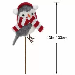 Budget ❤️ Assorted Owl in Hat & Scarf Pick by Ashland® 🧨 12 Budget ❤️ Assorted Owl in Hat & Scarf Pick by Ashland® 🧨 -Ashland Sale Store 10700726 4
