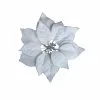 Outlet 🎁 White Poinsettia Accent Clip by Ashland® ⭐ -Ashland Sale Store 10700747 1