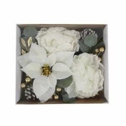 Cheap 🔔 White Poinsettia & Peony Accents by Ashland® 💯