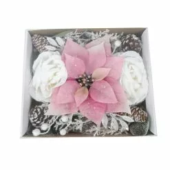 Best Sale ⭐ Pink Poinsettia & Peony Accents by Ashland® ✔️