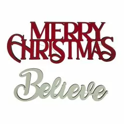 Best Pirce 🥰 Assorted Merry Christmas/Believe Hanging Signs by Ashland® ✔️