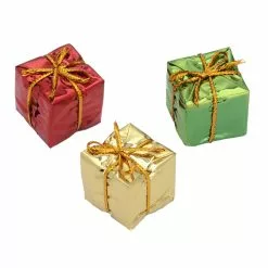 Hot Sale ⌛ Red, Gold & Green Mini Gift Box Set by Ashland® Christmas 😍
