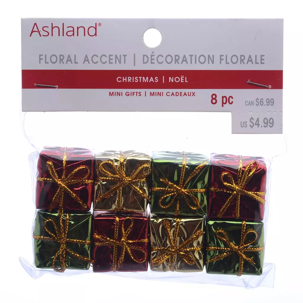 Hot Sale ⌛ Red, Gold & Green Mini Gift Box Set by Ashland® Christmas 😍 4 Hot Sale ⌛ Red, Gold & Green Mini Gift Box Set by Ashland® Christmas 😍 - Image 2