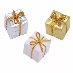 Flash Sale 🥰 Gold, Silver & White Mini Gift Box Set by Ashland® ⭐ Christmas ❤️