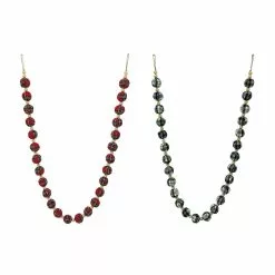 Hot Sale ⭐ Assorted 6ft. Plaid Ball Garland by Ashland® 🎉