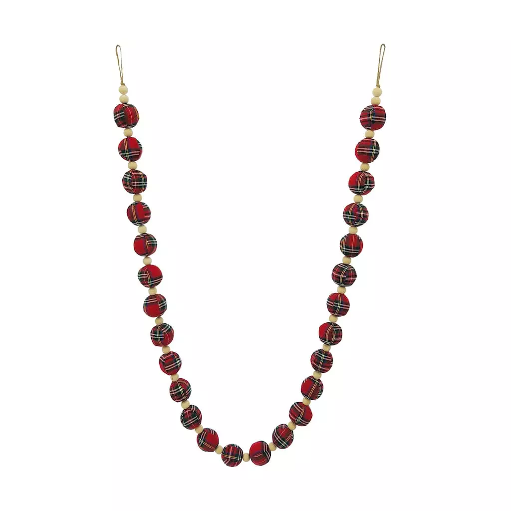 Hot Sale β Assorted 6ft. Plaid Ball Garland by Ashland® π 4 Hot Sale β Assorted 6ft. Plaid Ball Garland by Ashland® π - Image 2