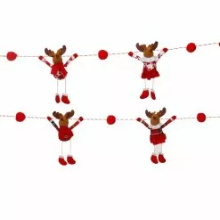Wholesale 😀 Assorted 6ft. Fabric Reindeer Garland by Ashland® ⭐