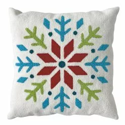 Best Pirce ⌛ Multicolor Snowflake Pillow by Ashland® 🧨 Christmas 🥰