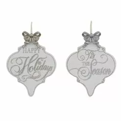 Outlet ⭐ Assorted Finial Wall Ornament Sign by Ashland® 🌟