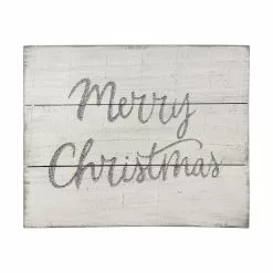Budget 🎁 Merry Christmas Whitewashed Wood Plank Wall Sign by Ashland® 👍