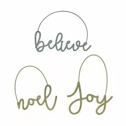 Budget ⭐ Assorted ❄ Christmas Sentiment Wall Hanger by Ashland® 😉