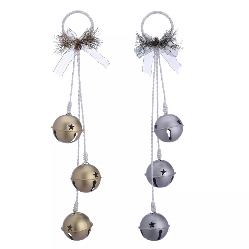 Best deal ✨ Assorted 23'' Bells Door Hanger Wall Décor by Ashland® 🥰 3 Best deal ✨ Assorted 23'' Bells Door Hanger Wall Décor by Ashland® 🥰