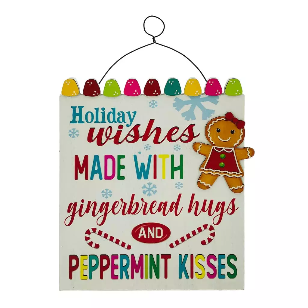 Budget ✔️ Holiday Wishes Wall Hanging by Ashland® 😍 3 Budget ✔️ Holiday Wishes Wall Hanging by Ashland® 😍
