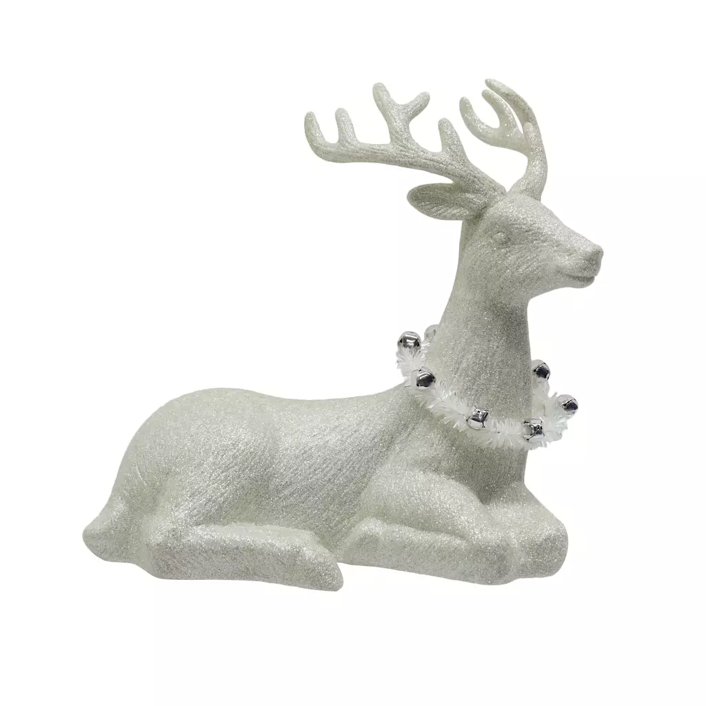 Discount 😉 Assorted Glittery White Deer by Ashland® ✨ 5 Discount 😉 Assorted Glittery White Deer by Ashland® ✨ - Image 3