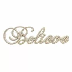 Best Pirce ✔️ 25" Glittery Believe Tabletop Sign by Ashland® 🥰