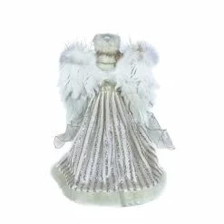 Cheap 🎁 16" Angel in Silver & White Striped Robes by Ashland® 💯 -Ashland Sale Store 10700860 3