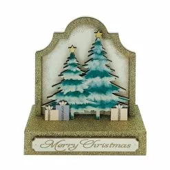 Discount ✨ 6.5" 🔥 Christmas Tree with Gifts Tabletop Sign by Ashland® 🎉