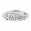 Budget 🔔 Long Oval Merry Christmas Wall Sign by Ashland® 🧨 -Ashland Sale Store 10700898 1