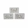 Best Sale ✨ Assorted 7'' Believe/Peace/Merry Block Tabletop Décor by Ashland® 🎁 -Ashland Sale Store 10700900 1