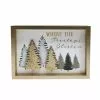 Best Sale ⌛ Treetops Glisten Tabletop Sign by Ashland® 🎉 -Ashland Sale Store 10700903 1