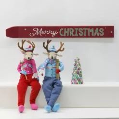 Outlet โค๏ธ Assorted 23.5" ๐ Christmas Sitter Deer Tabletop Accent by Ashland® ๐ 9 Outlet โค๏ธ Assorted 23.5" ๐ Christmas Sitter Deer Tabletop Accent by Ashland® ๐ -Ashland Sale Store 10700906 4