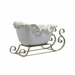 Promo 🤩 12.5" White Sleigh Decoration by Ashland® ✨ -Ashland Sale Store 10700921 2