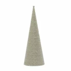 New β 20" Pearl Cone Tree Decoration by Ashland® π€©