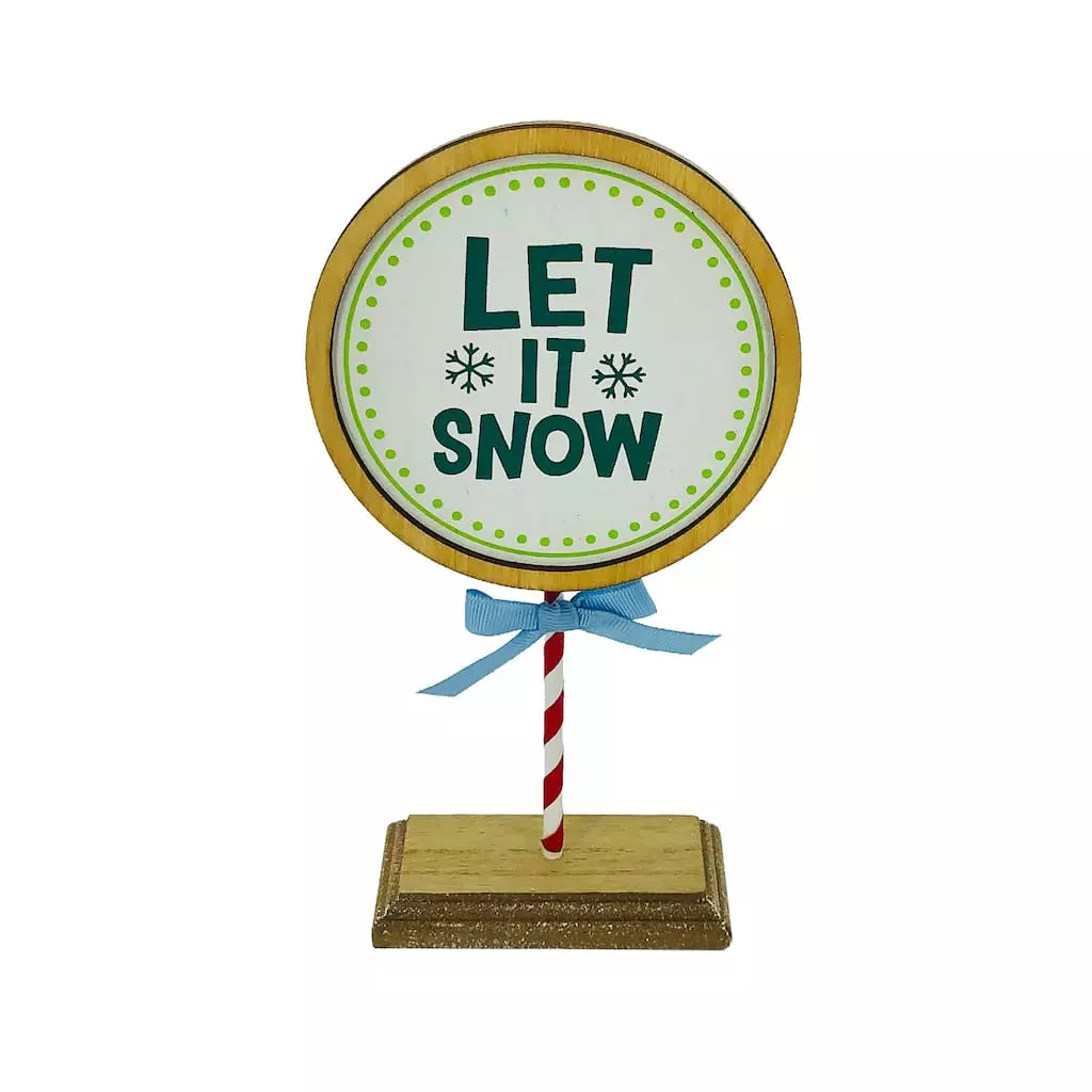 Hot Sale ❤️ Assorted 8" 🔥 Christmas Tabletop Sign by Ashland® ✔️ 4 Hot Sale ❤️ Assorted 8" 🔥 Christmas Tabletop Sign by Ashland® ✔️ - Image 2