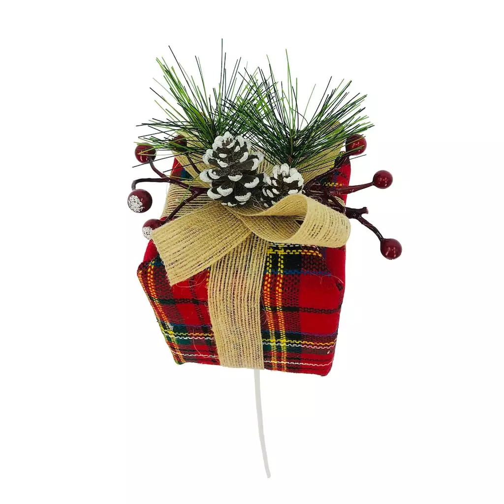 Budget ❤️ Plaid Christmas Gift Stem by Ashland® 👏 4 Budget ❤️ Plaid Christmas Gift Stem by Ashland® 👏 - Image 2