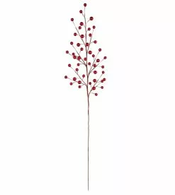 Best deal ✨ Metallic Red Berry Stem by Ashland® Christmas ⌛