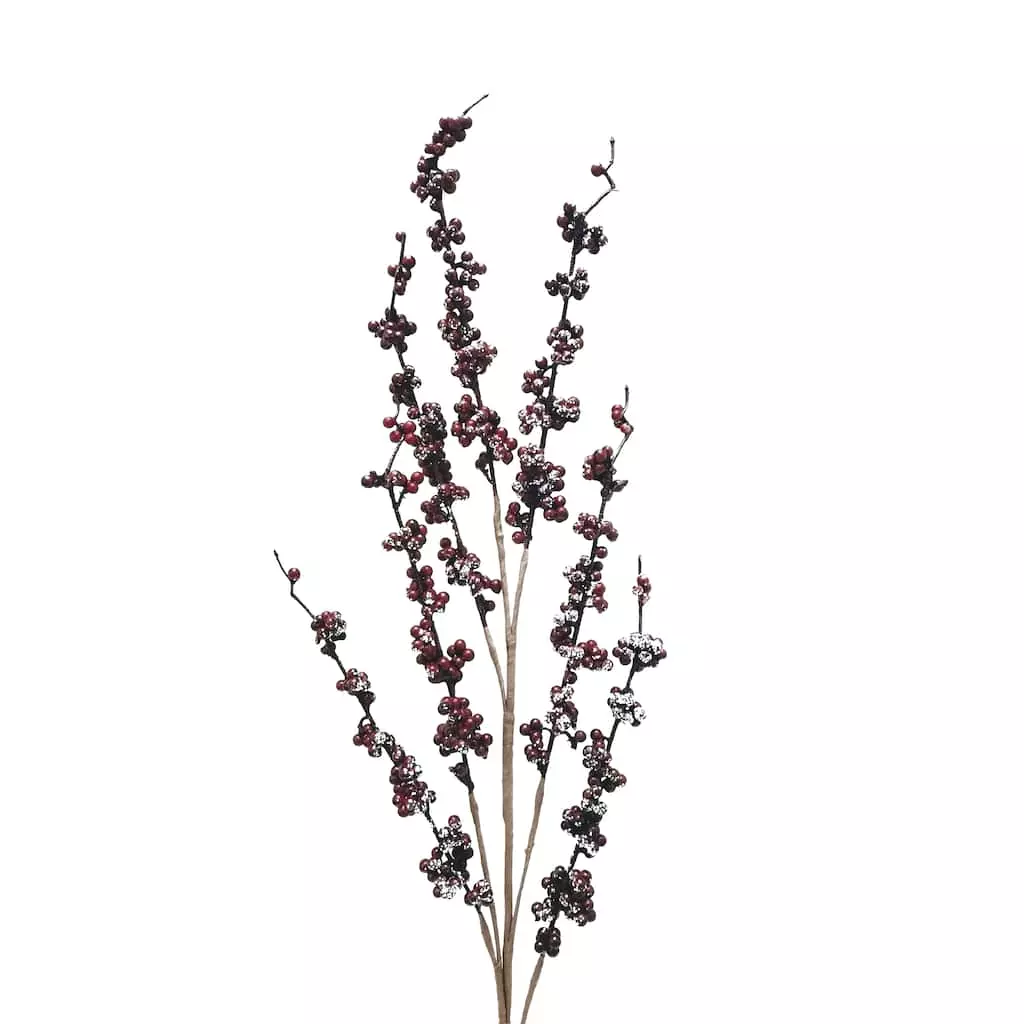 Brand new 🛒 Berry Burgundy Branch Stem by Ashland® 🔥 4 Brand new 🛒 Berry Burgundy Branch Stem by Ashland® 🔥 - Image 2