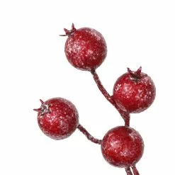 Budget ✔️ Iced Red Rose Berry Stem by Ashland® 💯 -Ashland Sale Store 10700997 2
