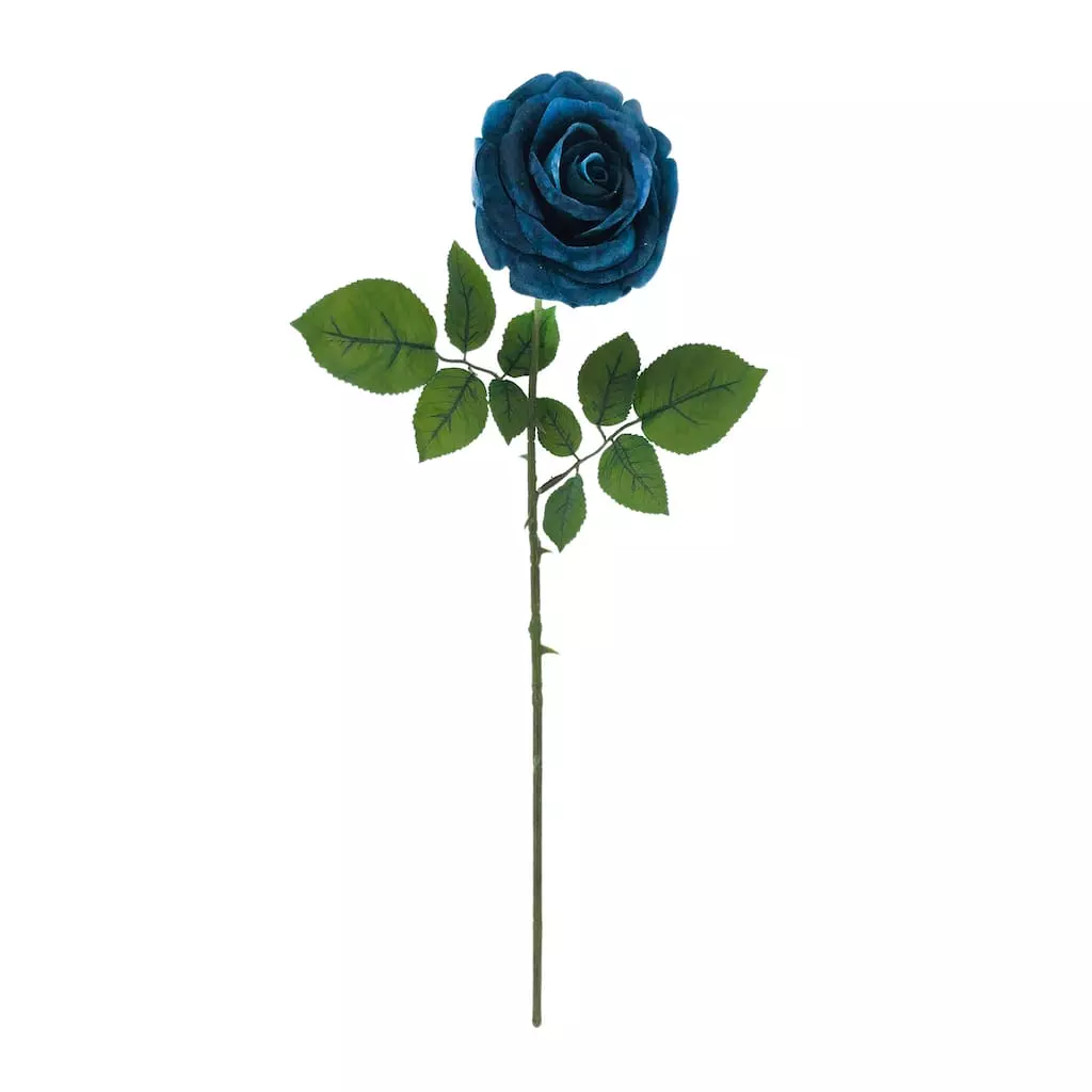 Wholesale ✨ Ombre Blue Rose Stem by Ashland® ⭐ 3 Wholesale ✨ Ombre Blue Rose Stem by Ashland® ⭐