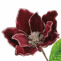 Top 10 ✨ Burgundy Magnolia Velvet Christmas Stem by Ashland® 🎁 -Ashland Sale Store 10701040 3
