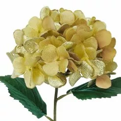 Coupon 🎁 Gold Metallic Hydrangea Stem by Ashland® 🤩 -Ashland Sale Store 10701049 2
