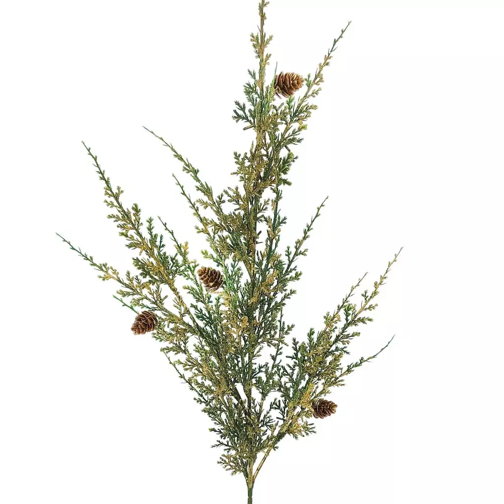 Cheapest 🥰 Gold & Green Cypress Pine & Pinecone Stem by Ashland® 😍 4 Cheapest 🥰 Gold & Green Cypress Pine & Pinecone Stem by Ashland® 😍 - Image 2
