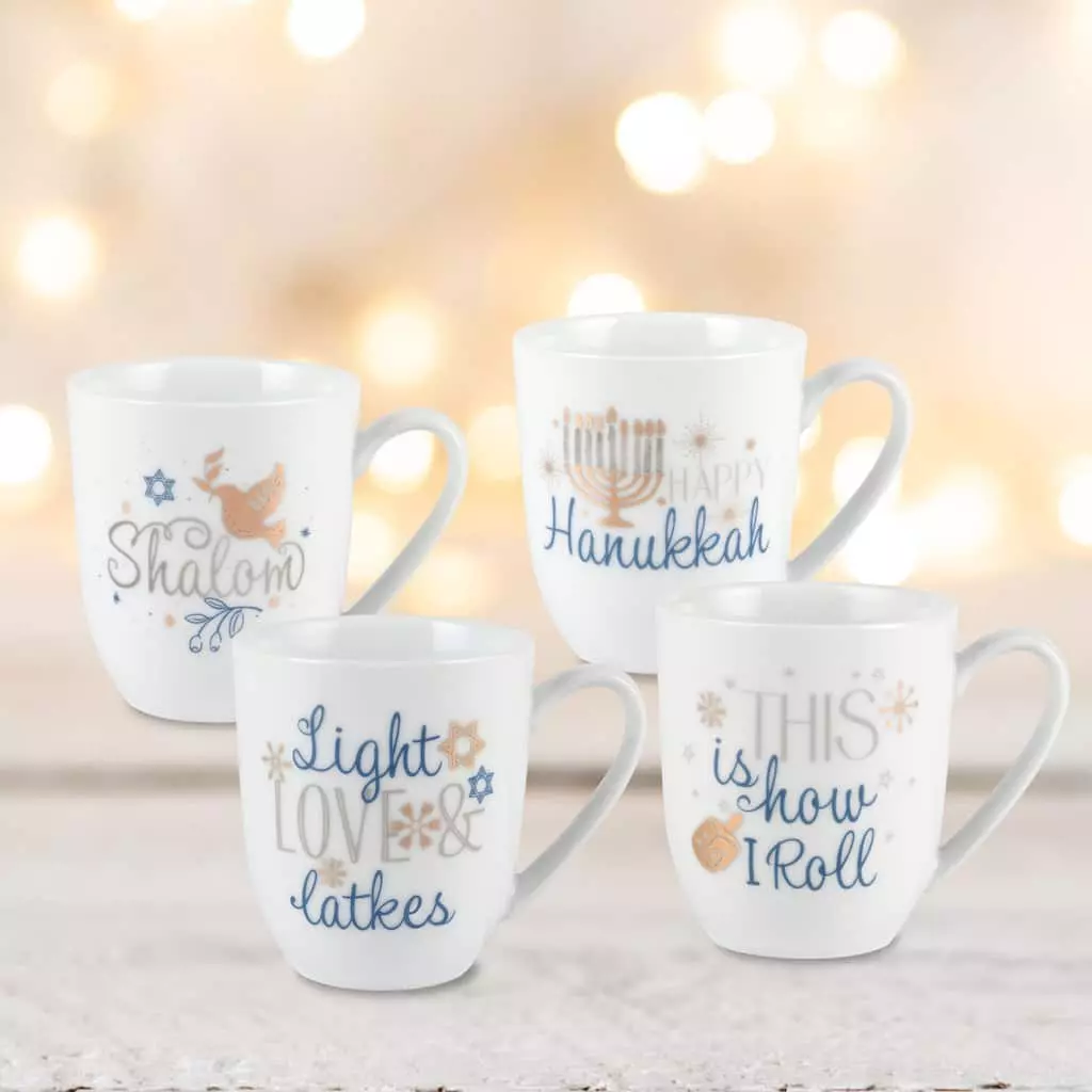 Buy 🎉 Assorted 16oz. Hanukkah Mug by Ashland® 😉 4 Buy 🎉 Assorted 16oz. Hanukkah Mug by Ashland® 😉 - Image 2