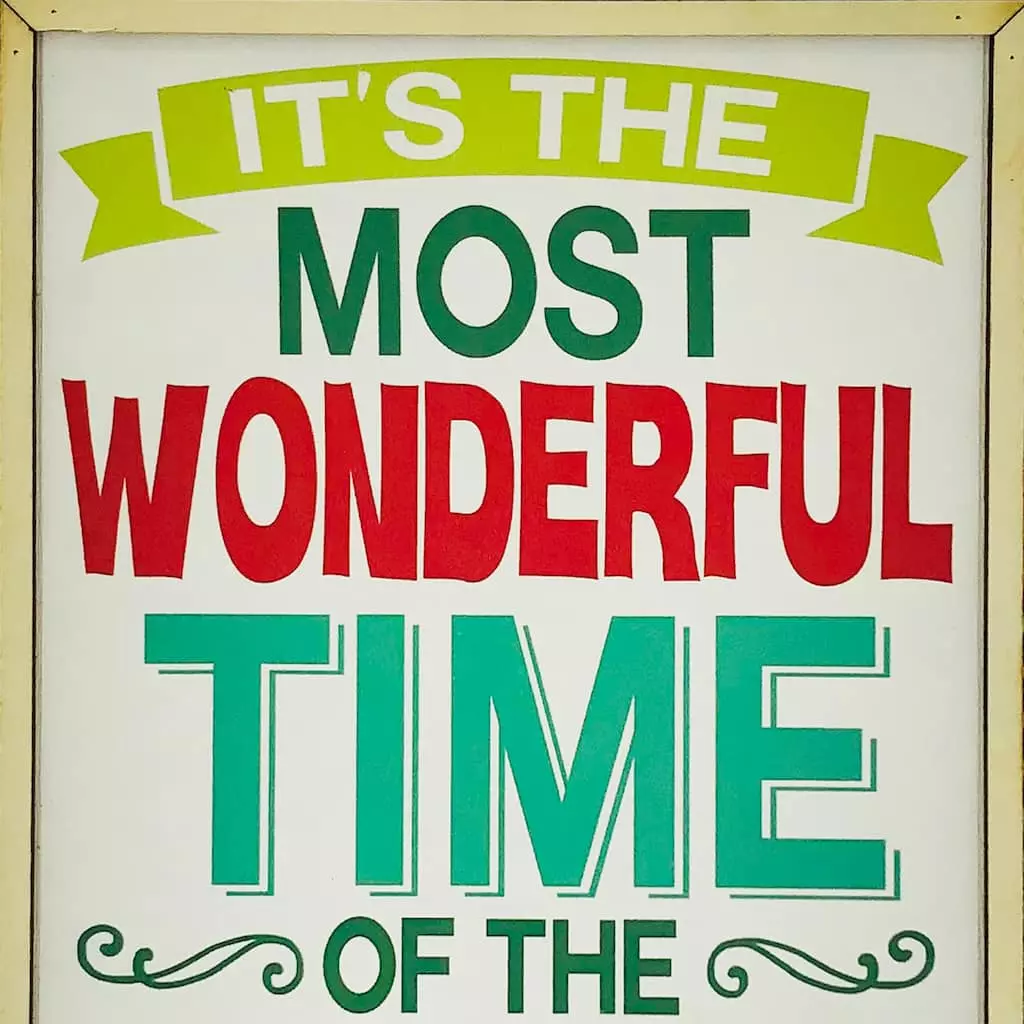 Promo 🤩 Wonderful Time of the Year Wall Hanging by Ashland® ✨ 4 Promo 🤩 Wonderful Time of the Year Wall Hanging by Ashland® ✨ - Image 2