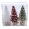 Top 10 ✨ Red, Green & White Flocked Potted Mini Tree Set by Ashland® 👍 Christmas ❤️ -Ashland Sale Store 10701082 1