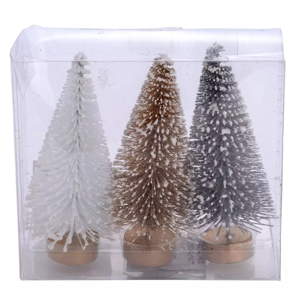 Deals ✔️ White, Silver & Gold Metallic Potted Mini Tree Set by Ashland® 🔥 Christmas ⌛ 3 Deals ✔️ White, Silver & Gold Metallic Potted Mini Tree Set by Ashland® 🔥 Christmas ⌛