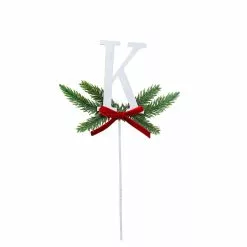 Best reviews of 😀 Christmas Pine Sprig Letter K Pick by Ashland® 🛒