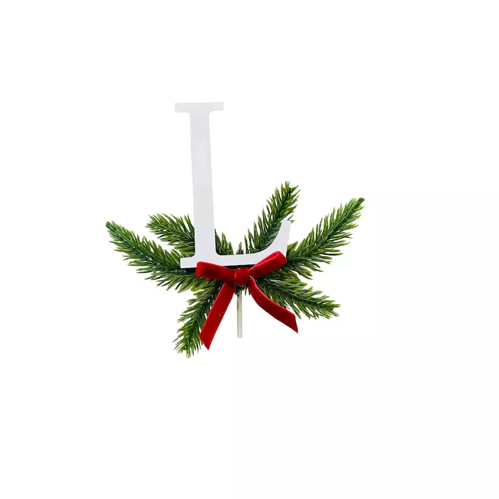 Hot Sale ✨ Christmas Pine Sprig Letter L Pick by Ashland® 🔔 4 Hot Sale ✨ Christmas Pine Sprig Letter L Pick by Ashland® 🔔 - Image 2