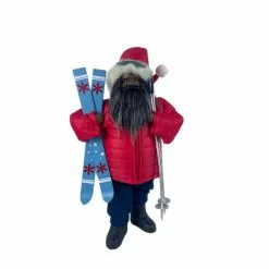 Top 10 😍 18" Ski Santa Tabletop Figure by Ashland® 😀