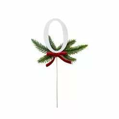 Promo 🌟 Christmas Pine Sprig Letter O Pick by Ashland® 👏