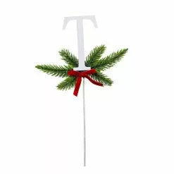 Best Pirce 🤩 Christmas Pine Sprig Letter T Pick by Ashland® 🌟