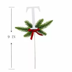 Best Pirce 🤩 Christmas Pine Sprig Letter T Pick by Ashland® 🌟 7 Best Pirce 🤩 Christmas Pine Sprig Letter T Pick by Ashland® 🌟 -Ashland Sale Store 10701141 3
